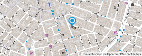 מפת הגעה אל מעון הספר