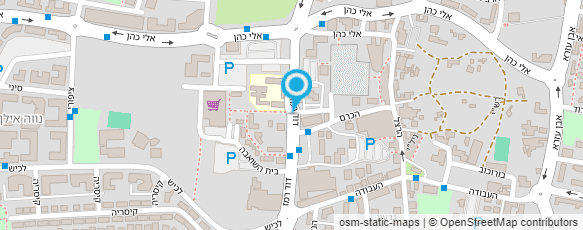 מפת הגעה אל מרכז לאבחון הכשרה ושיקום מקצועי