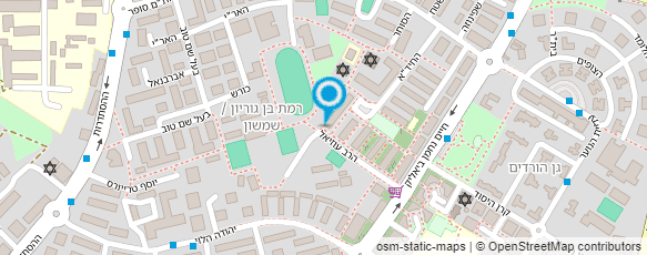 מפת הגעה אל "עוזיאל"