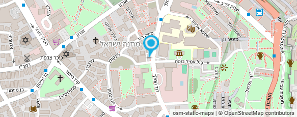 מפת הגעה אל ספראי גלריה לאומנות בע"מ