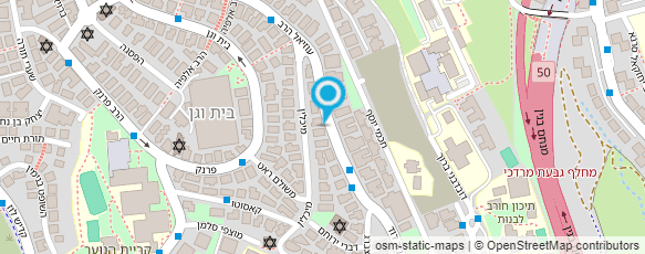 מפת הגעה אל פיצה טרוי trevi