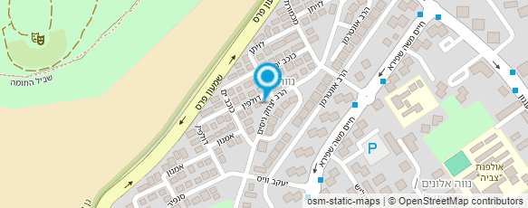 מפת הגעה אל אביטן הרב יצחק