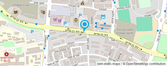 מפת הגעה אל עציון יוסף לפיתוח בע"מ