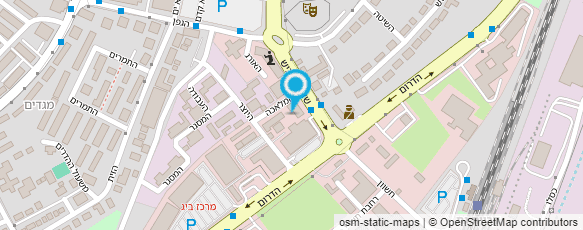 מפת הגעה אל מאפיית קרית גת