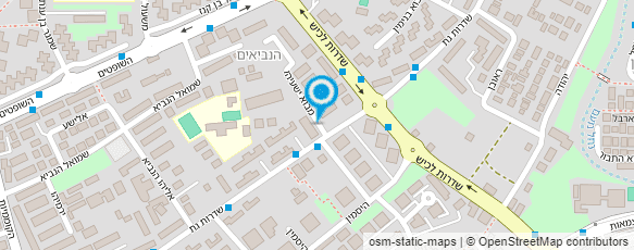 מפת הגעה אל מרכז קשת נביאים