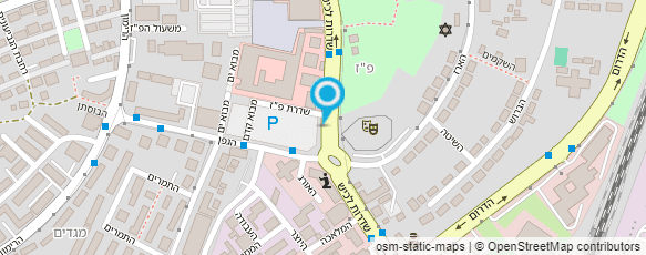 מפת הגעה אל המועצה הדתית הרבנות הראשית