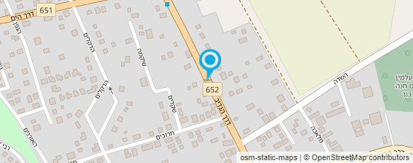 מפת הגעה אל משתלת מורן