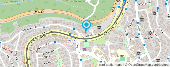 מפת הגעה אל אגודת עמישב למען נידחי ישראל