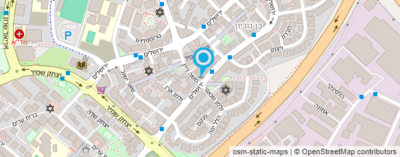 מפת הגעה אל אסום חב' קבלנית לבנין בע"מ