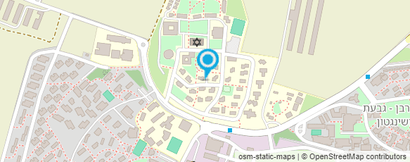 מפת הגעה אל ישיבת כרם ביבנה