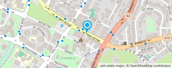 מפת הגעה אל דואר ישראל מפת הגעה אל דואר ישראל