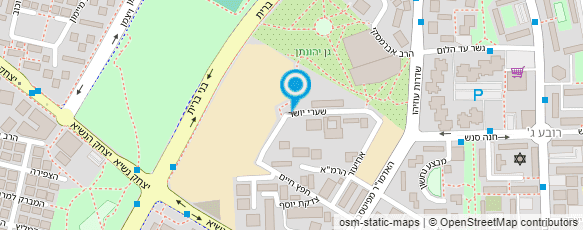 מפת הגעה אל גרודנא קרית ישיבת פוניבז'