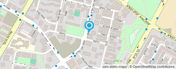 מפת הגעה אל חיים הרב לוי