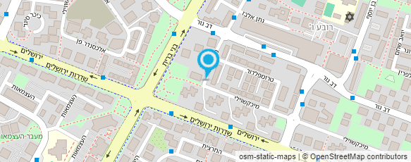 מפת הגעה אל בית לברון