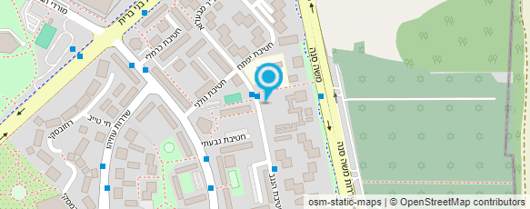 מפת הגעה אל ממלכתי דתי "מירון"