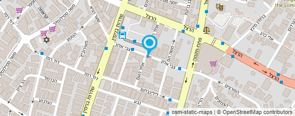 מפת הגעה אל מספרת ברוך חן