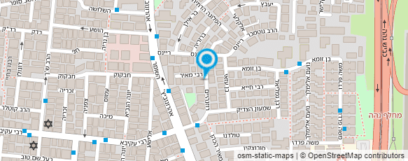 מפת הגעה אל ברילנט הרב חיים