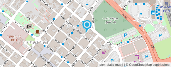 מפת הגעה אל דפוס א.הדסה בע"מ