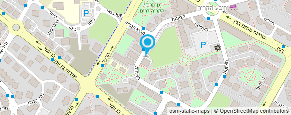 מפת הגעה אל רוקח חיים - משרד עו"ד ונוטריון