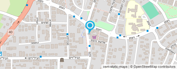 מפת הגעה אל מועצה מקומית גדרה