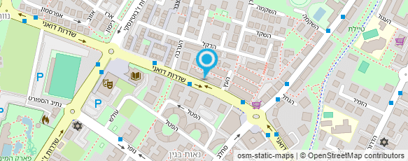 מפת הגעה אל עיריית יבנה