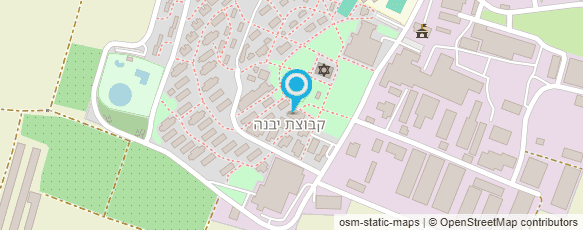 מפת הגעה אל י.פ.ש. קבוצת יבנה בע"מ