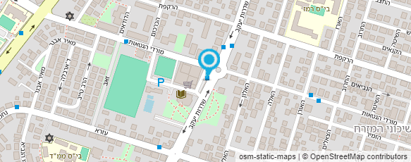 מפת הגעה אל מתנ"ס שיכוני המזרח