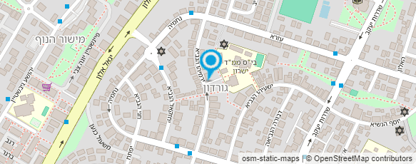 מפת הגעה אל ממ"ד "ישורון"