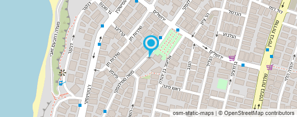 מפת הגעה אל ד"ר חיים גלסי