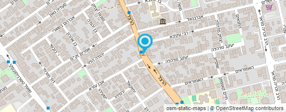 מפת הגעה אל אופני רחובות