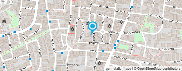 מפת הגעה אל ישיבת אהל יעקב