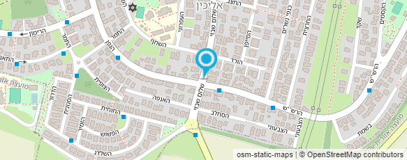 מפת הגעה אל אברהם בני