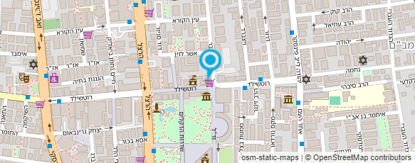 מפת הגעה אל אורנבוים יעקב