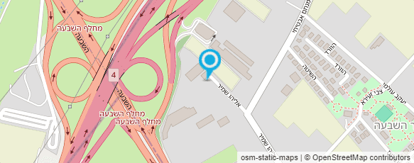 מפת הגעה אל עבודות בידוד ר.ק. בע"מ