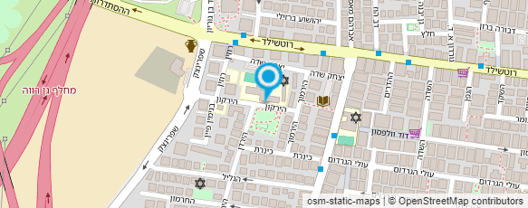 מפת הגעה אל "ידלין נפתלי" בי"ס יסודי