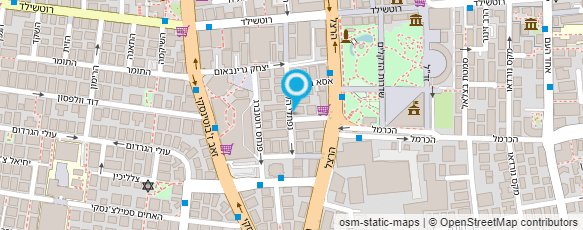 מפת הגעה אל תירוש משה-מיסוי והנהח"ש