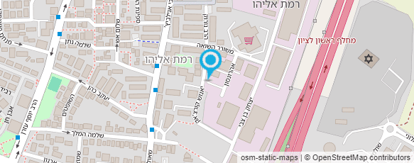 מפת הגעה אל נגרית צ'לו את מרדכי