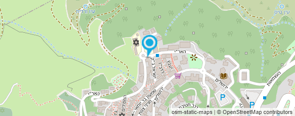 מפת הגעה אל מלון כרמל