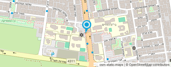 מפת הגעה אל מקיף דתי עירוני