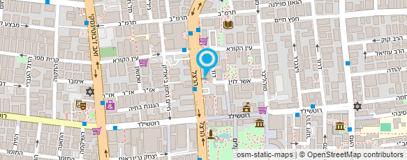 מפת הגעה אל בית-האופנה סלומון