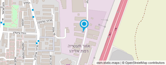 מפת הגעה אל מע"ש מפעל עבודה שיקומי