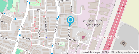 מפת הגעה אל מעון נעמ"ת - רמת אליהו