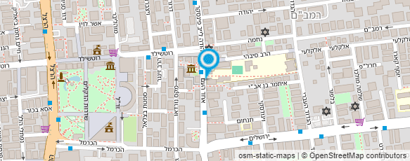 מפת הגעה אל "חביב" - בי"ס יסודי