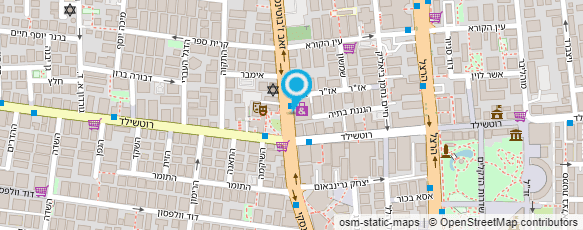 מפת הגעה אל המשביר לצרכן מפת הגעה אל המשביר לצרכן