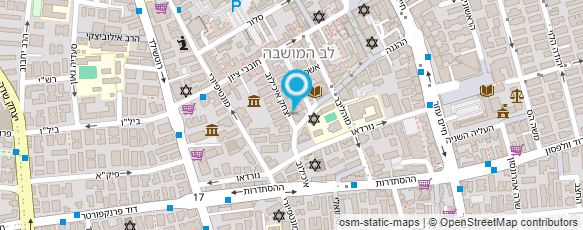 מפת הגעה אל דואניס יצחק - רפלקסולוג