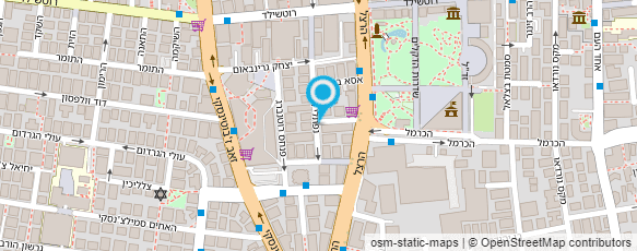 מפת הגעה אל ד"ר וסנשטיין גוסטבו