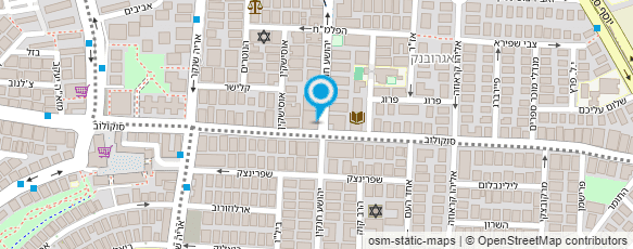 מפת הגעה אל פיצה סירוקו