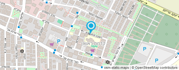 מפת הגעה אל בית ספר "רעות"