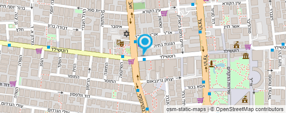 מפת הגעה אל עו"ד ונוטריון טורק דוד