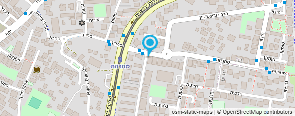 מפת הגעה אל בי"ס איתמר בן אבי